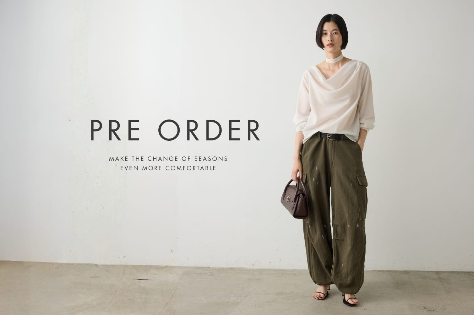 GALLARDAGALANTE 【PRE ORDER】装いを変える、初秋コレクション