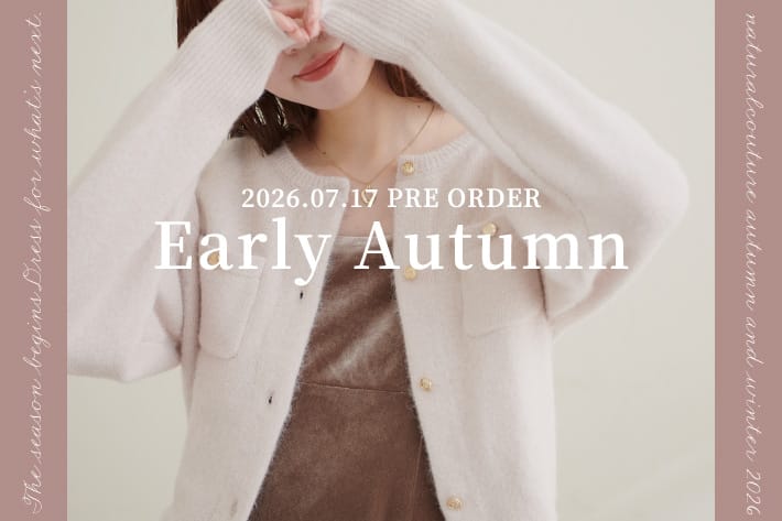 natural couture 【Early Autumn2026】7.17新作アイテムのラインナップをご紹介！