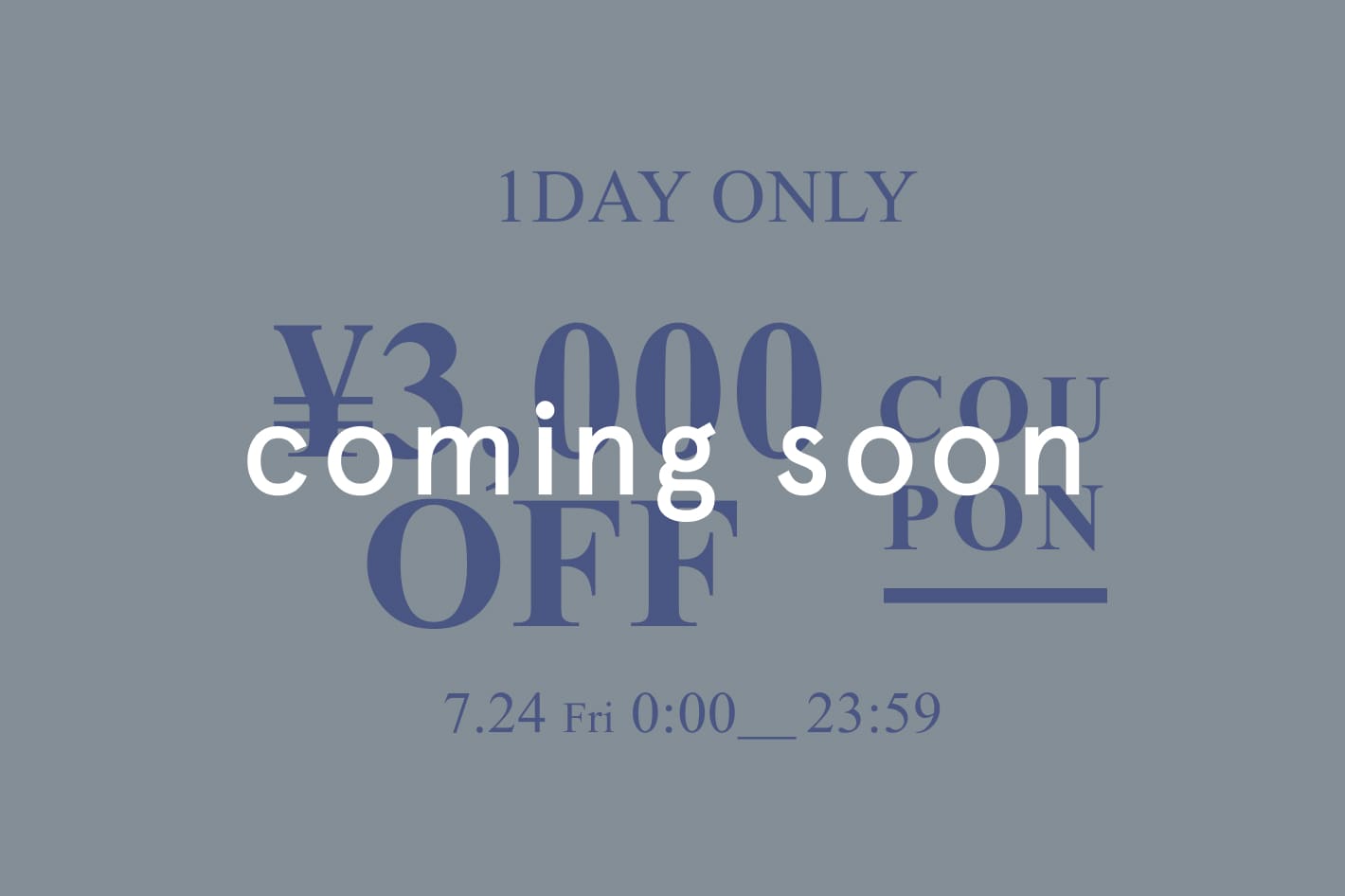 russet 【告知・7/24(金)】《1日限定》3,000円OFFクーポン！