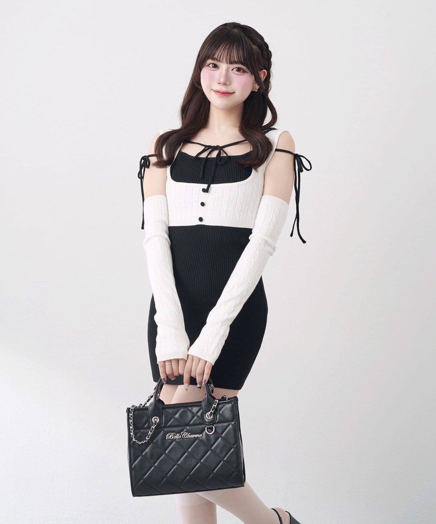 Arm Warmers Knit Onepiece
