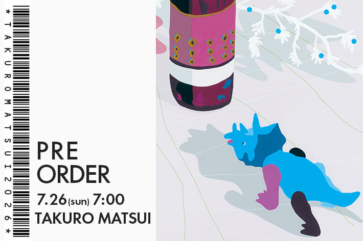 ear PAPILLONNER 《Takuro Matsui》初コラボアイテムが7/26(日)7:00より販売スタート！