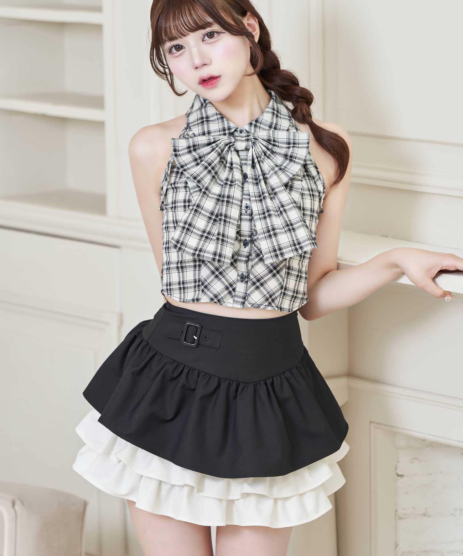Layered Tight Skirt