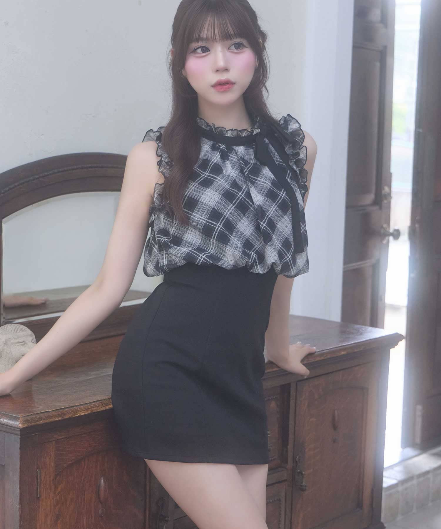Ribbon Tie Docking Onepiece