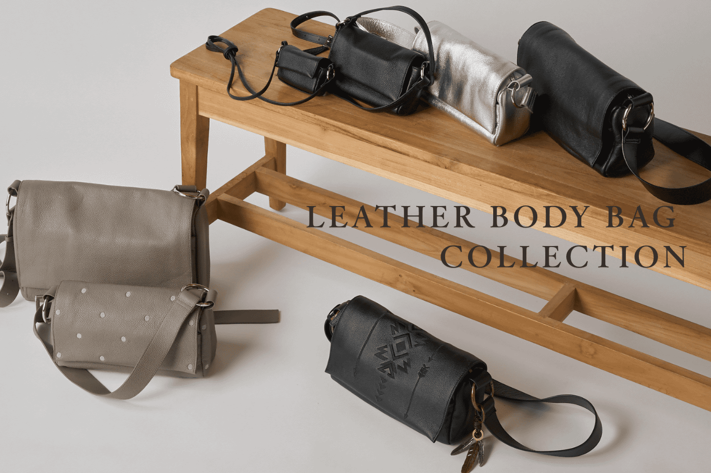 BEARDSLEY 【LEATHER BODY BAG COLLECTION】