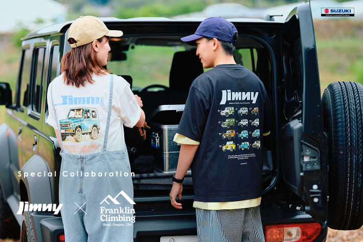 CIAOPANIC TYPY 【Jimny×Franklin Climbing】Special Collaboration！