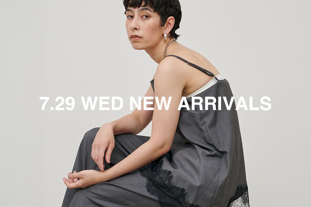 LARUTA NEW ARRIVAL 《07.29 wed 新作アイテムをcheck》