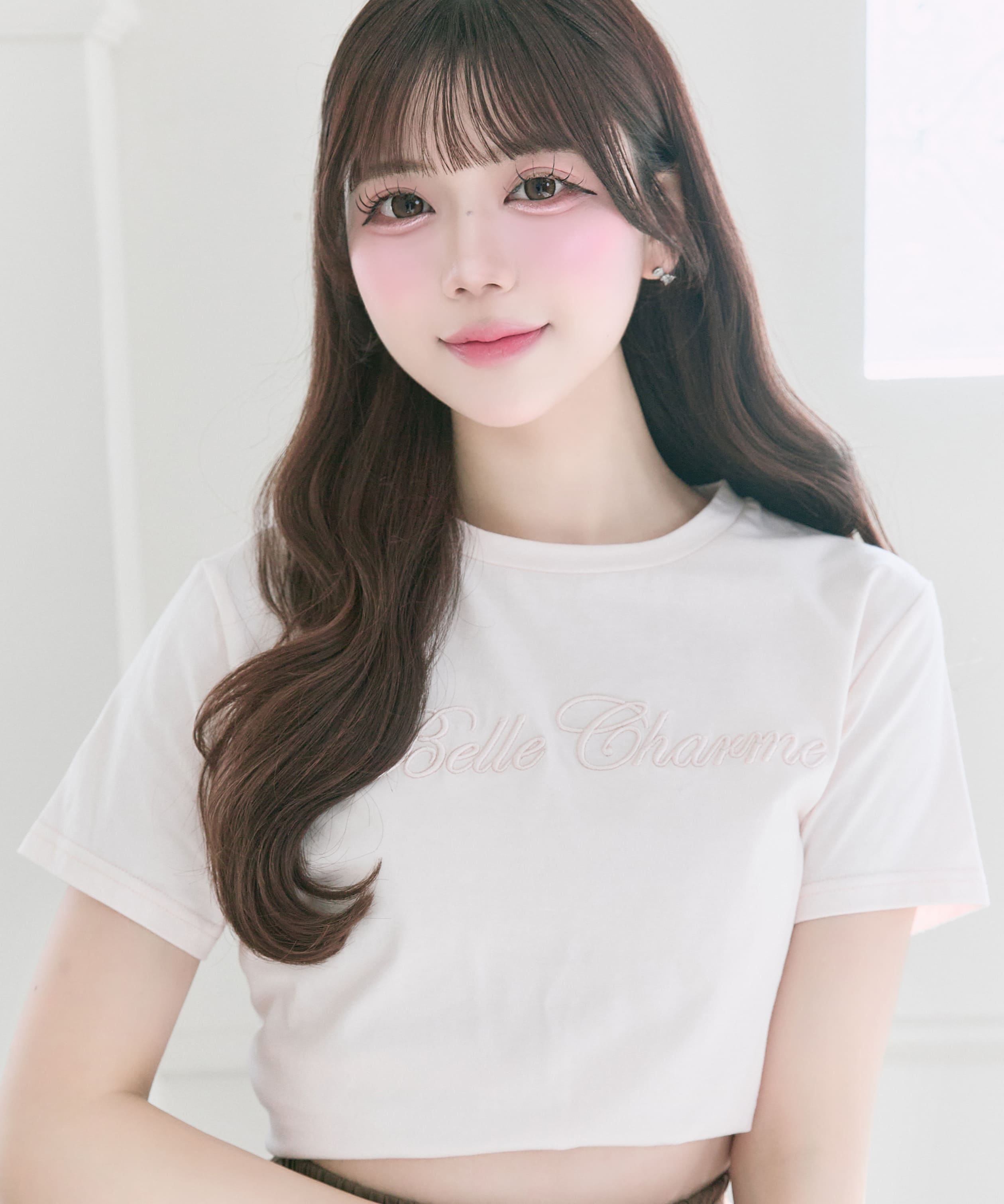 Belle Charme Embroidery tee