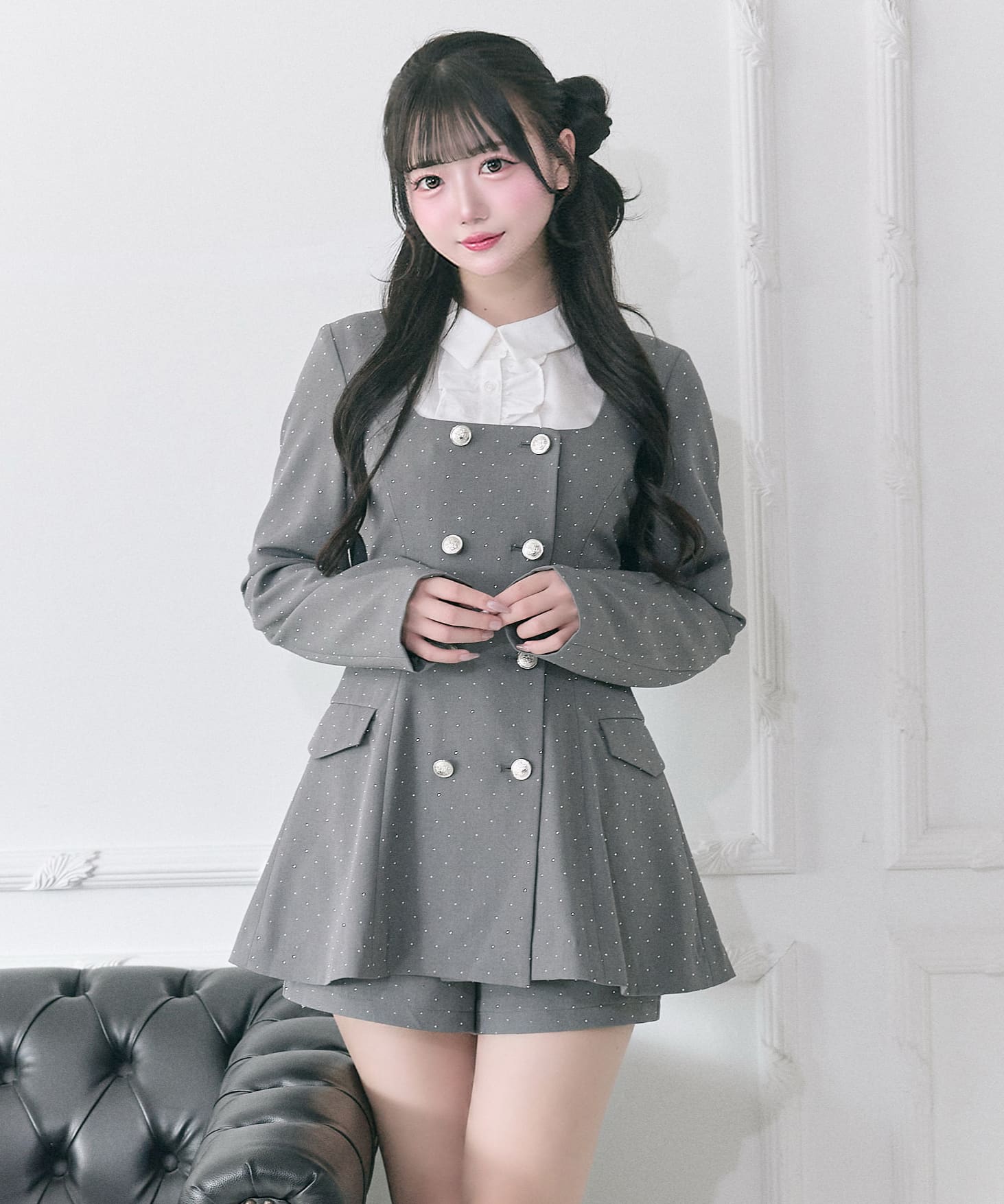 Classical Frill Collar Jacket