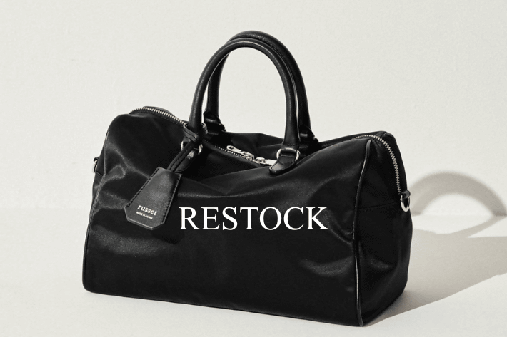 russet 【RESTOCK】クラウズナイロン2WAYボストンバッグ