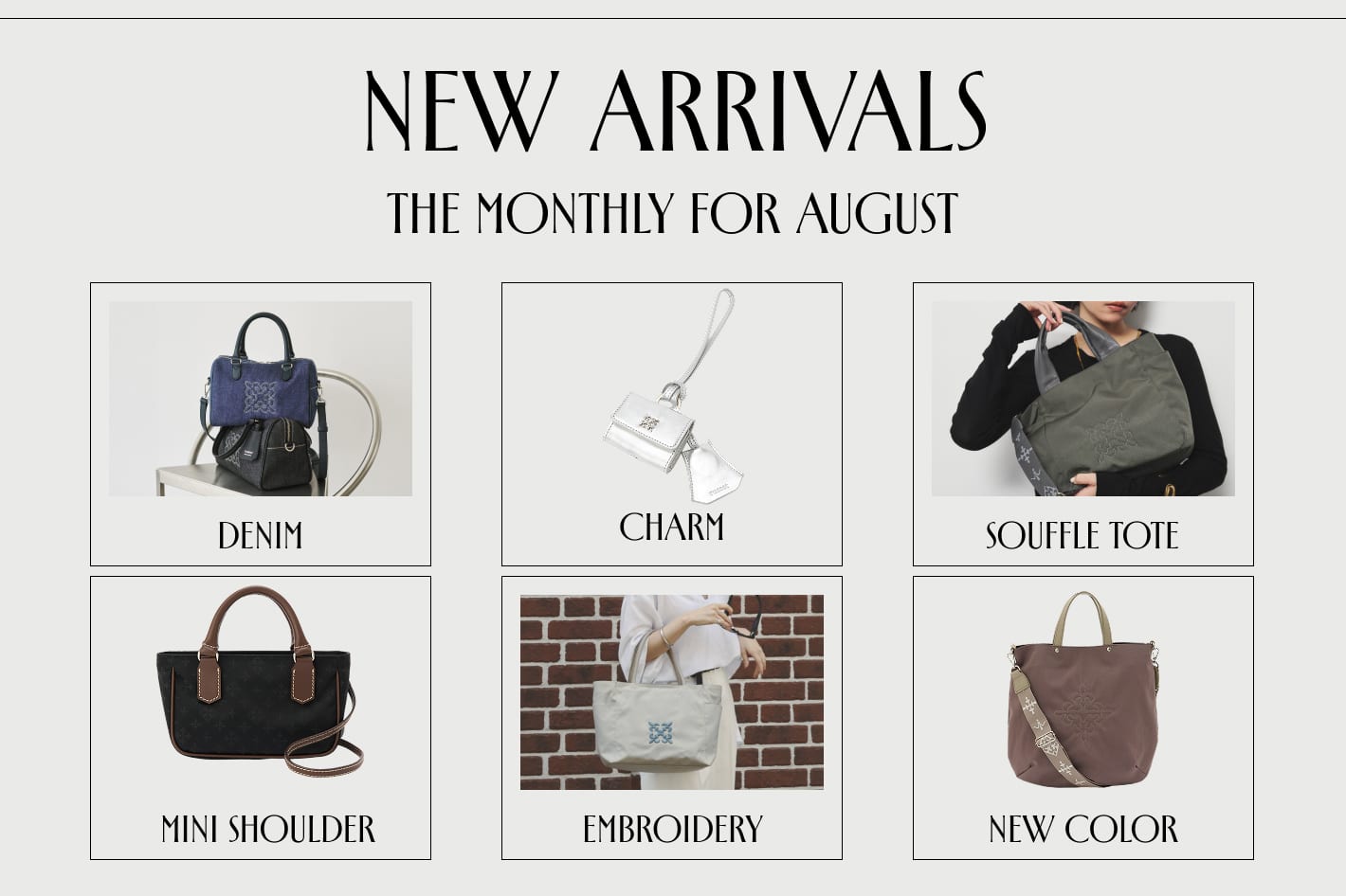 russet 【8月】NEW ARRIVALS