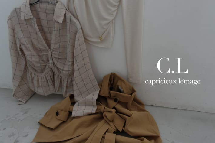 CAPRICIEUX LE'MAGE 【C.L】2026aw PRE ORDER