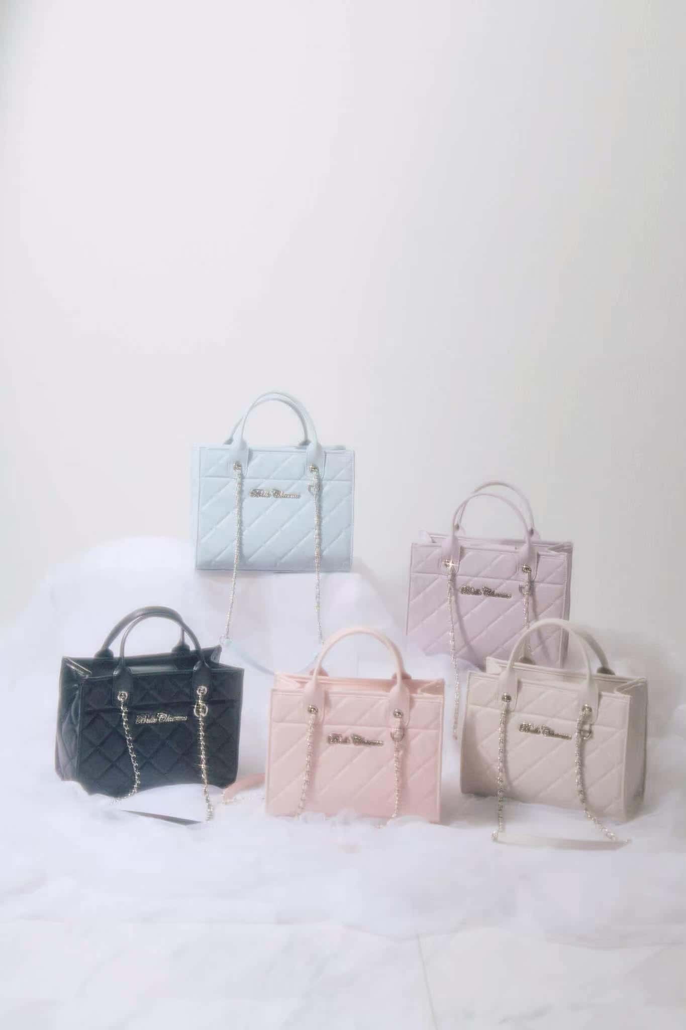 Belle Charme Quilted Mini Tote