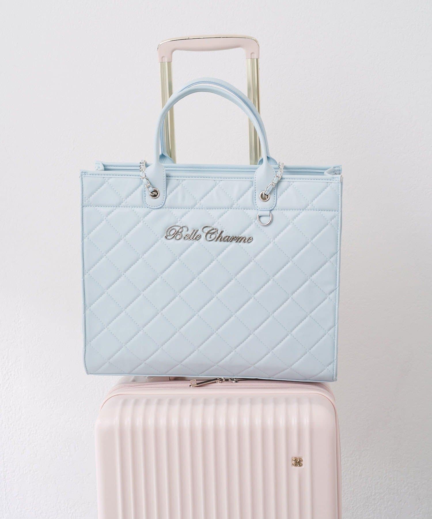 Belle Charme Quilted Carry on Tote