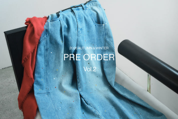 DOUDOU PREORDER vol.2 / 新しい季節を始めるとっておきの準備