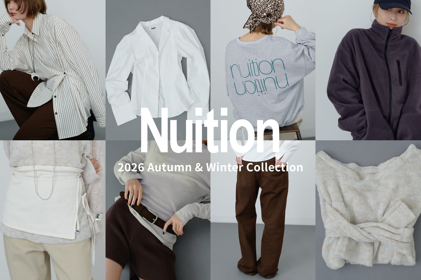 Whim Gazette 『Nuition (ニュイション)』2026 Autumn & Winter Collection