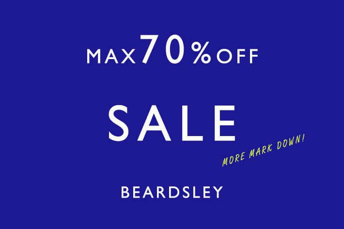BEARDSLEY 8.15更新【MAX70％OFF】追加・再値下げ