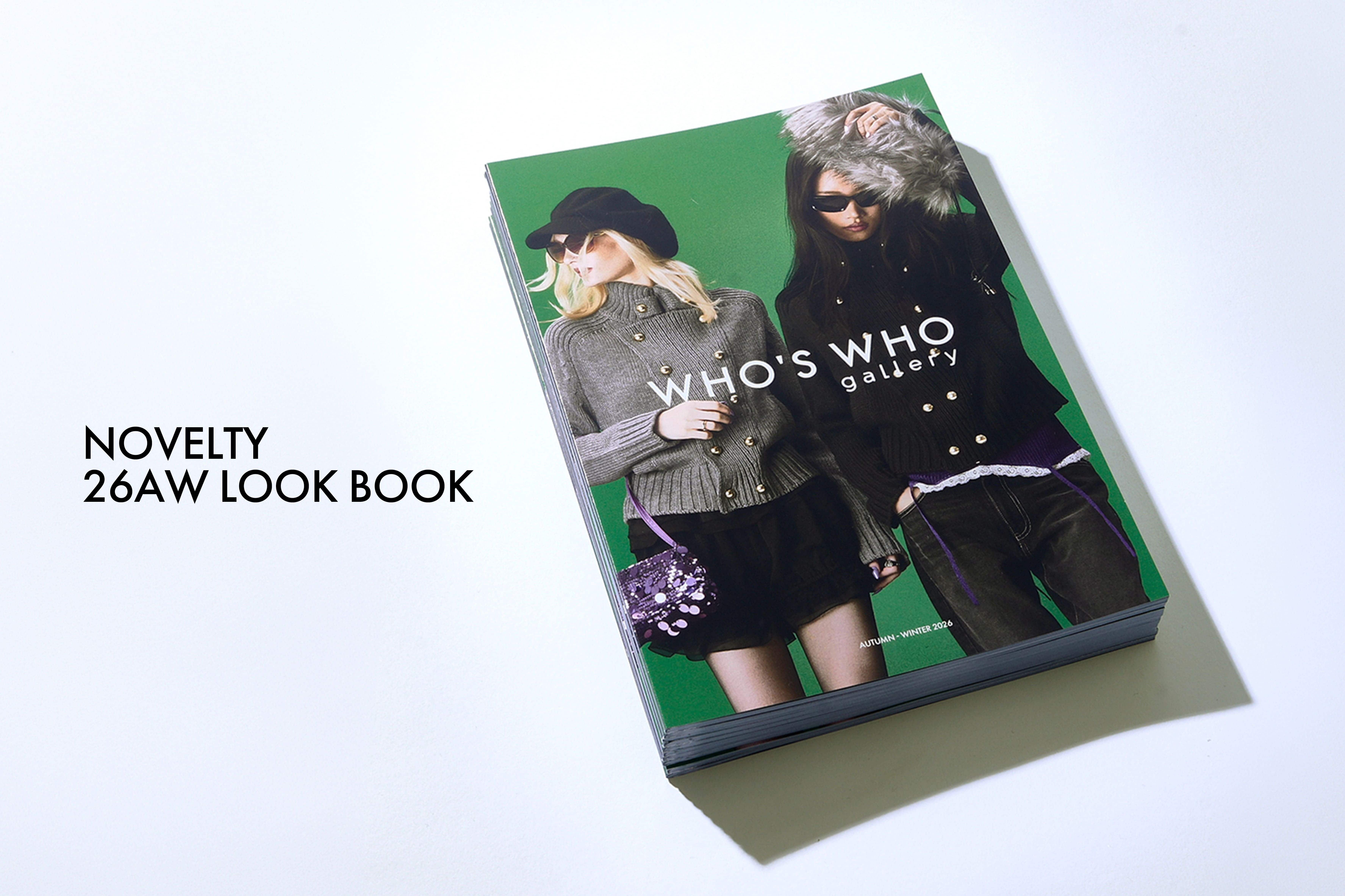 WHO’S WHO gallery 【WHO´SWHO gallery 26AW LOOK BOOK】
