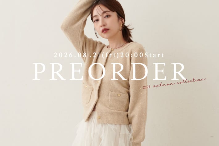 natural couture 【8.21(Fri) 20時販売！】新作アイテムのラインナップをご紹介！