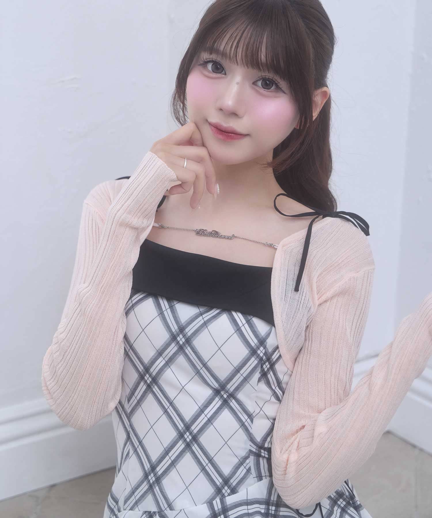 Belle Charme Chain Sheer Bolero