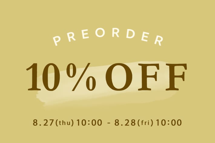 DISCOAT 【1日限り♪】PRE ORDER 10％OFF