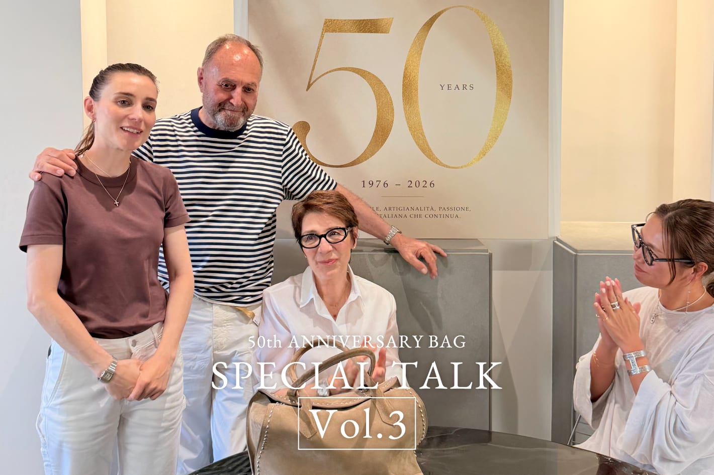 IACUCCI 50th ANNIVERSARY BAG | SPECIAL TALK Vol.3