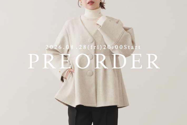 natural couture 【8.28(Fri) 20時販売！】新作アイテムのラインナップをご紹介！