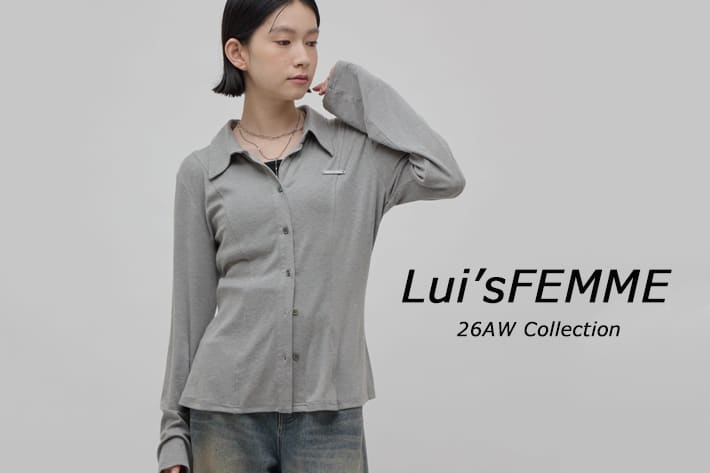 Lui's 【Lui'sFEMME】新作アイテム予約開始！