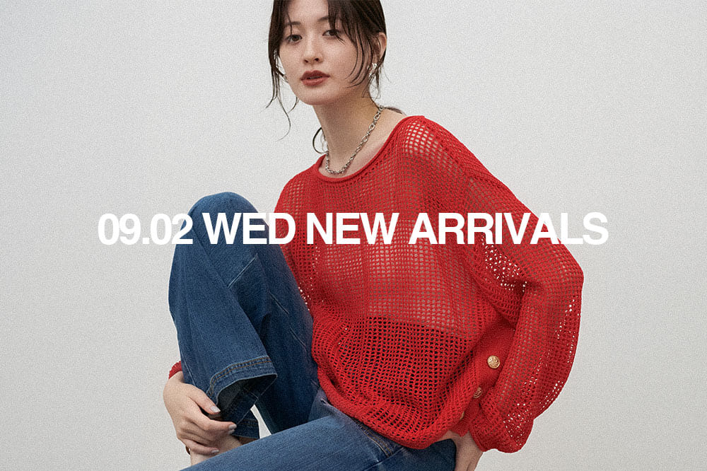 LARUTA NEW ARRIVAL 《09.02 wed 新作アイテムをcheck》