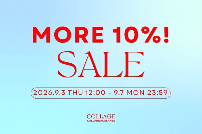 COLLAGE GALLARDAGALANTE 【9/7 23:59まで！】セールアイテムがさらに１０％OFF!!