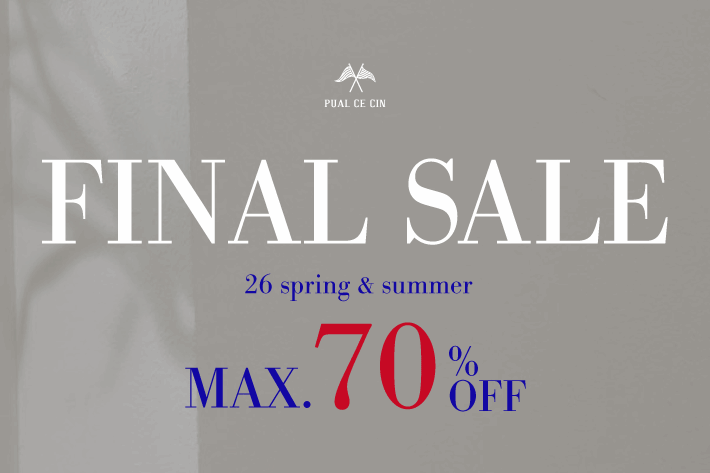 PUAL CE CIN 【PUAL CE CIN】《買い足すなら今！》夏もの最終SALE！