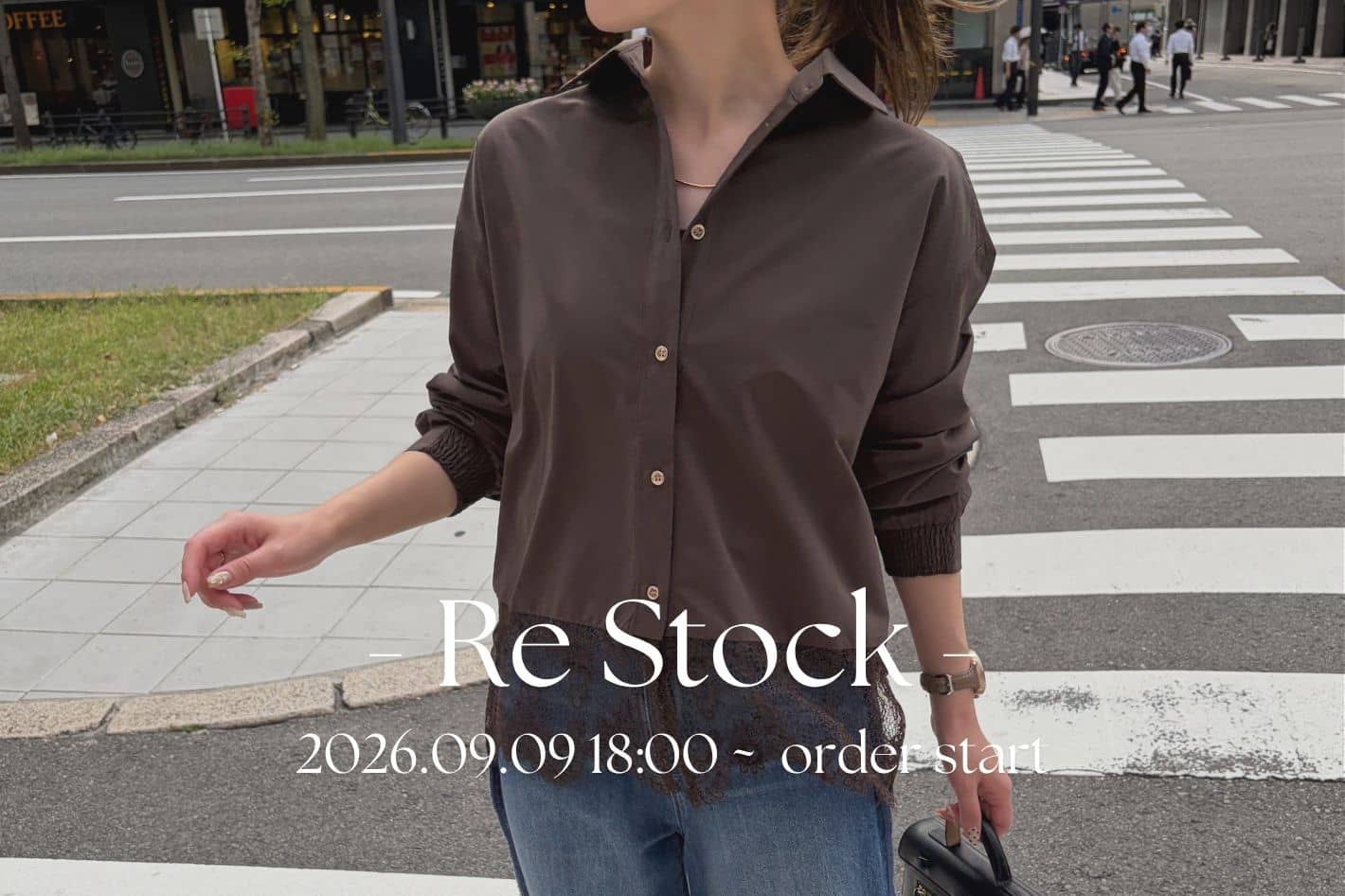 Chez toi  【 Re Stock 】今週の再販アイテムをご紹介♪