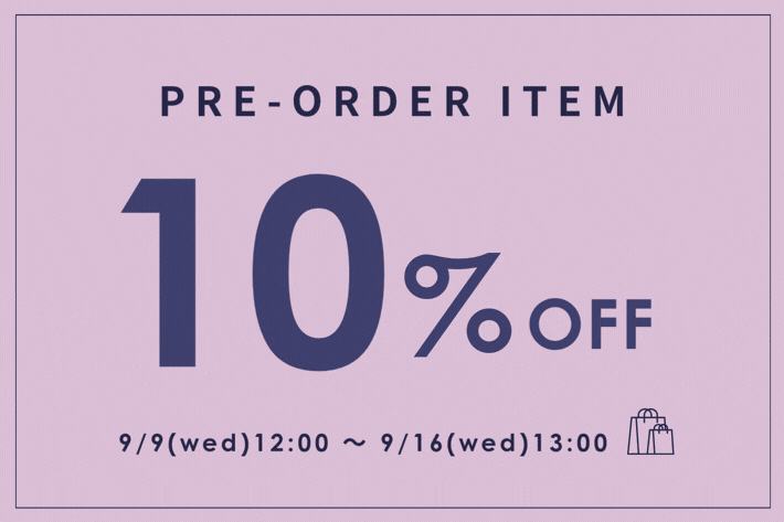 Jena　espace merveilleux 【予約アイテム】9/16まで10%OFF！