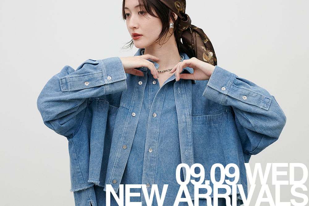 LARUTA NEW ARRIVAL 《09.09 wed 新作アイテムをcheck》
