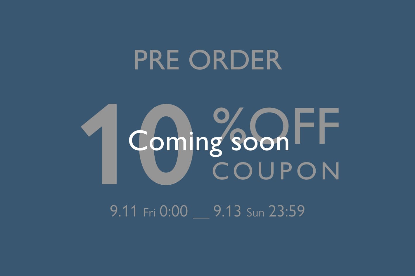 russet 【告知】《3日間限定》予約10％OFFクーポンプレゼント！