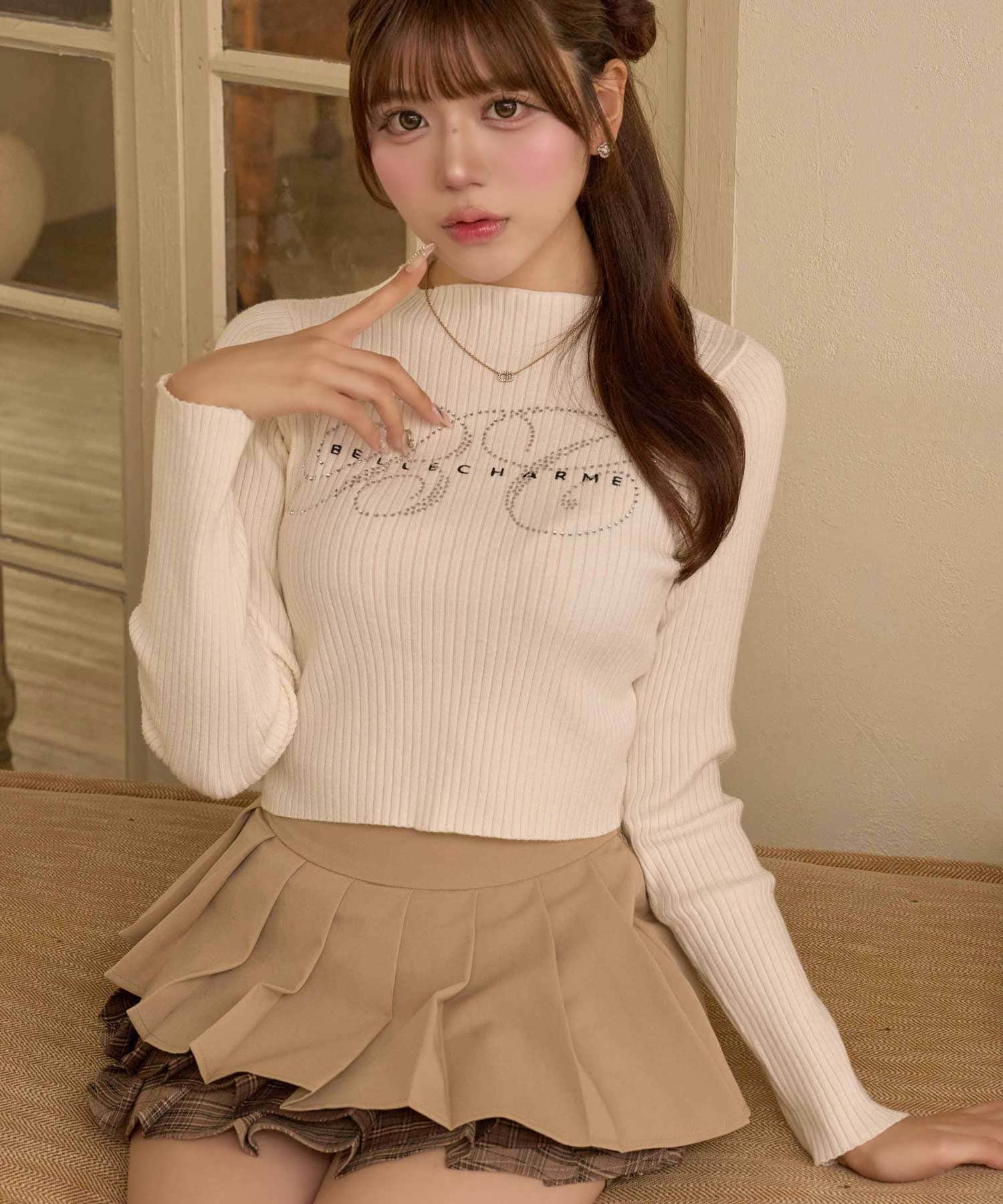 BC Logo Long Sleeve Rib Knit