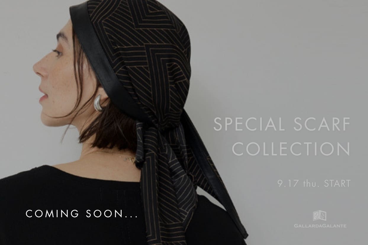 GALLARDAGALANTE 【9/17(木) 全店舗一斉販売】SCARF COLLECTION