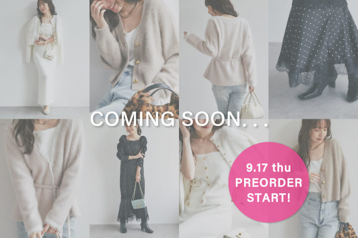 La boutique BonBon 【9/17(木)0：00予約スタート！】coming soon...