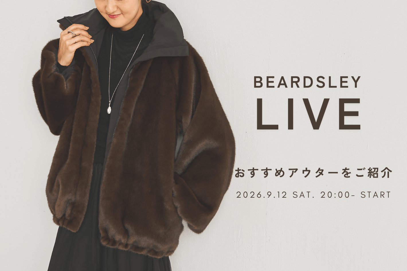 BEARDSLEY 【9.12.SAT 20:00-】LIVE配信スタート