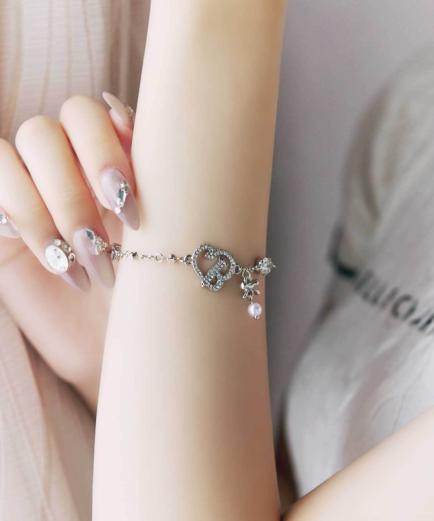 Crystal Logo Bracelet