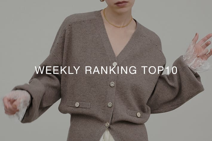 LARUTA WEEKLY RANKING TOP10