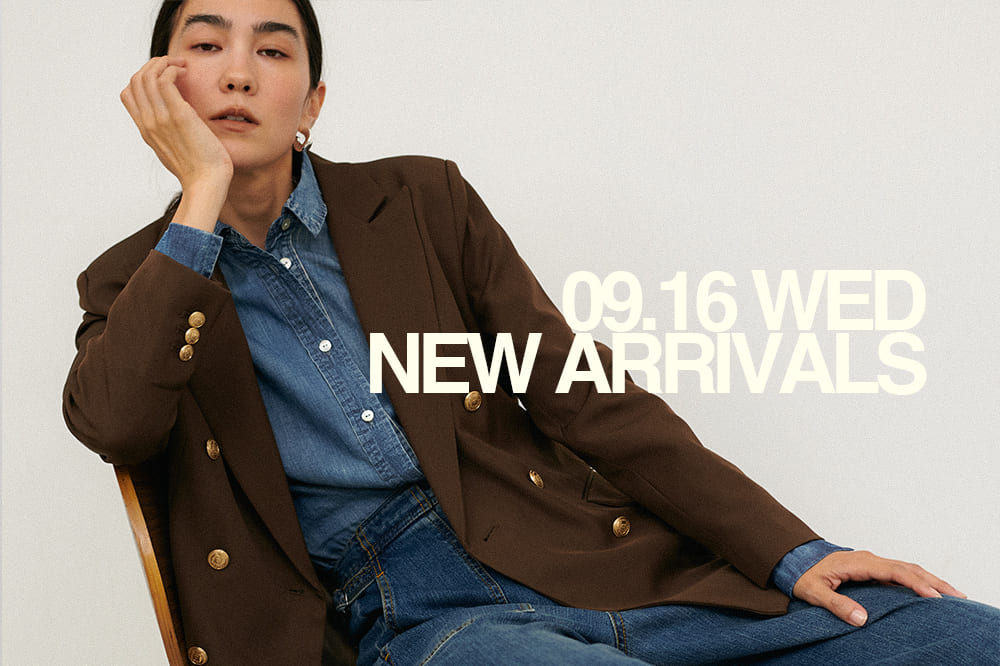 LARUTA NEW ARRIVAL 《09.16 wed 新作アイテムをcheck》