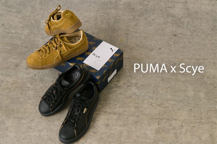 ear PAPILLONNER 【PUMA x Scye(サイ)】が販売スタート