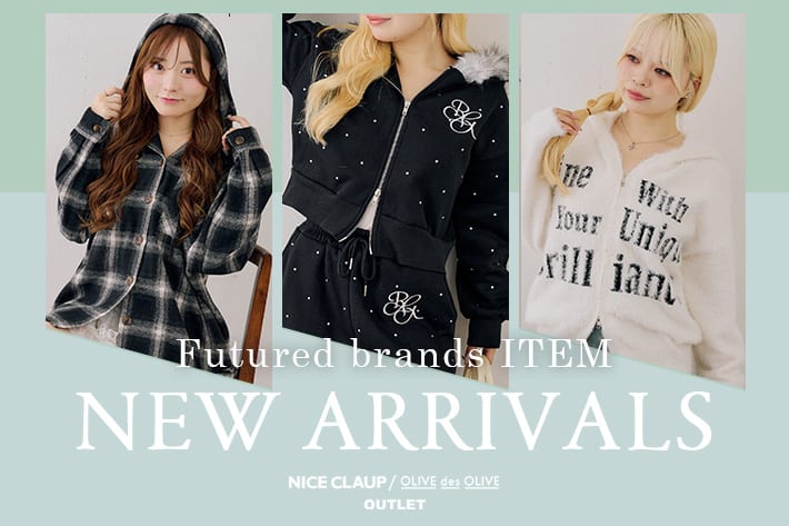 NICE CLAUP / OLIVE des OLIVE OUTLET 09.22 Tue. - NEW ARRIVALS