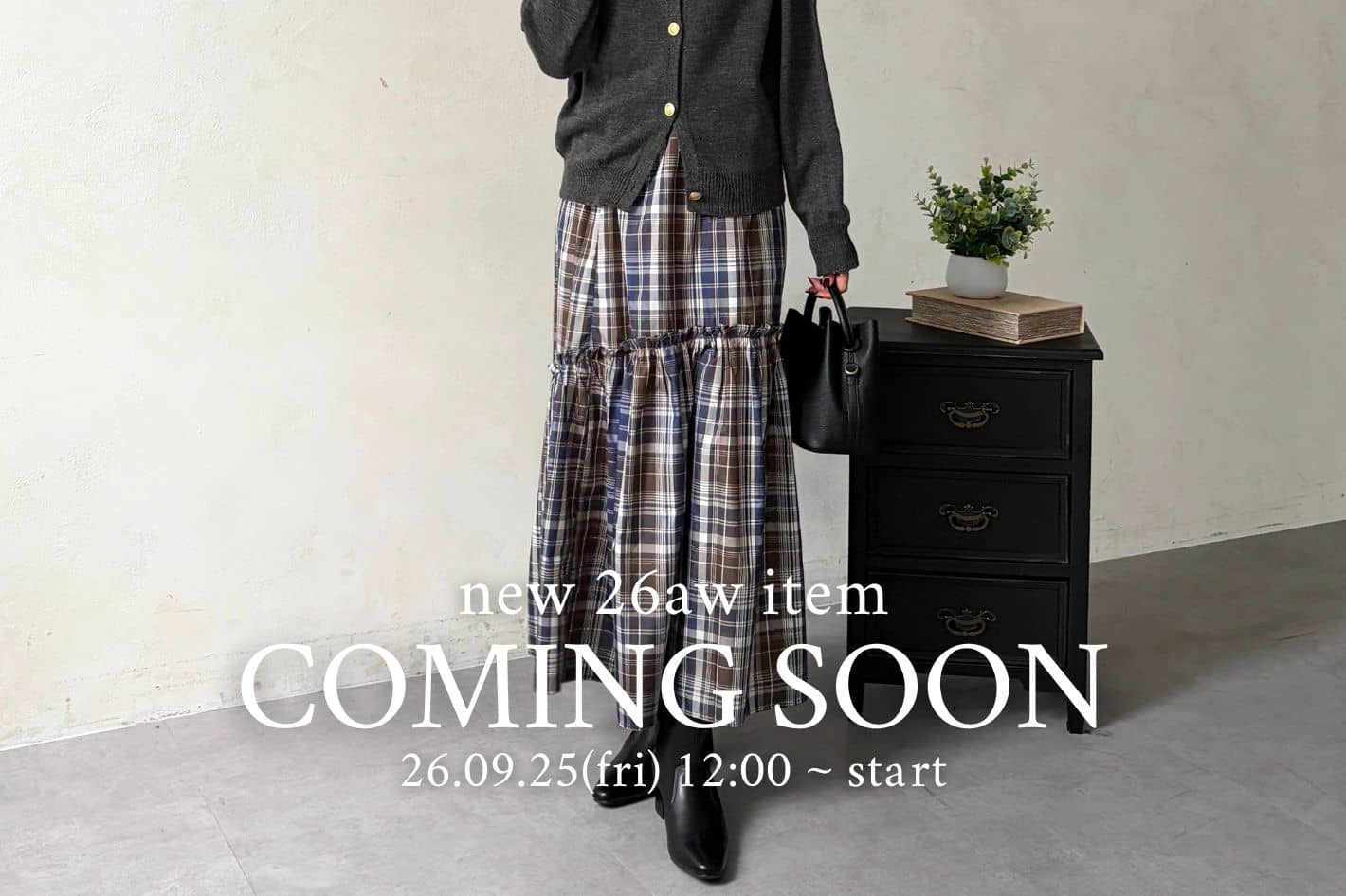 Chez toi  【 COMING SOON 】新作アイテムをご紹介♪