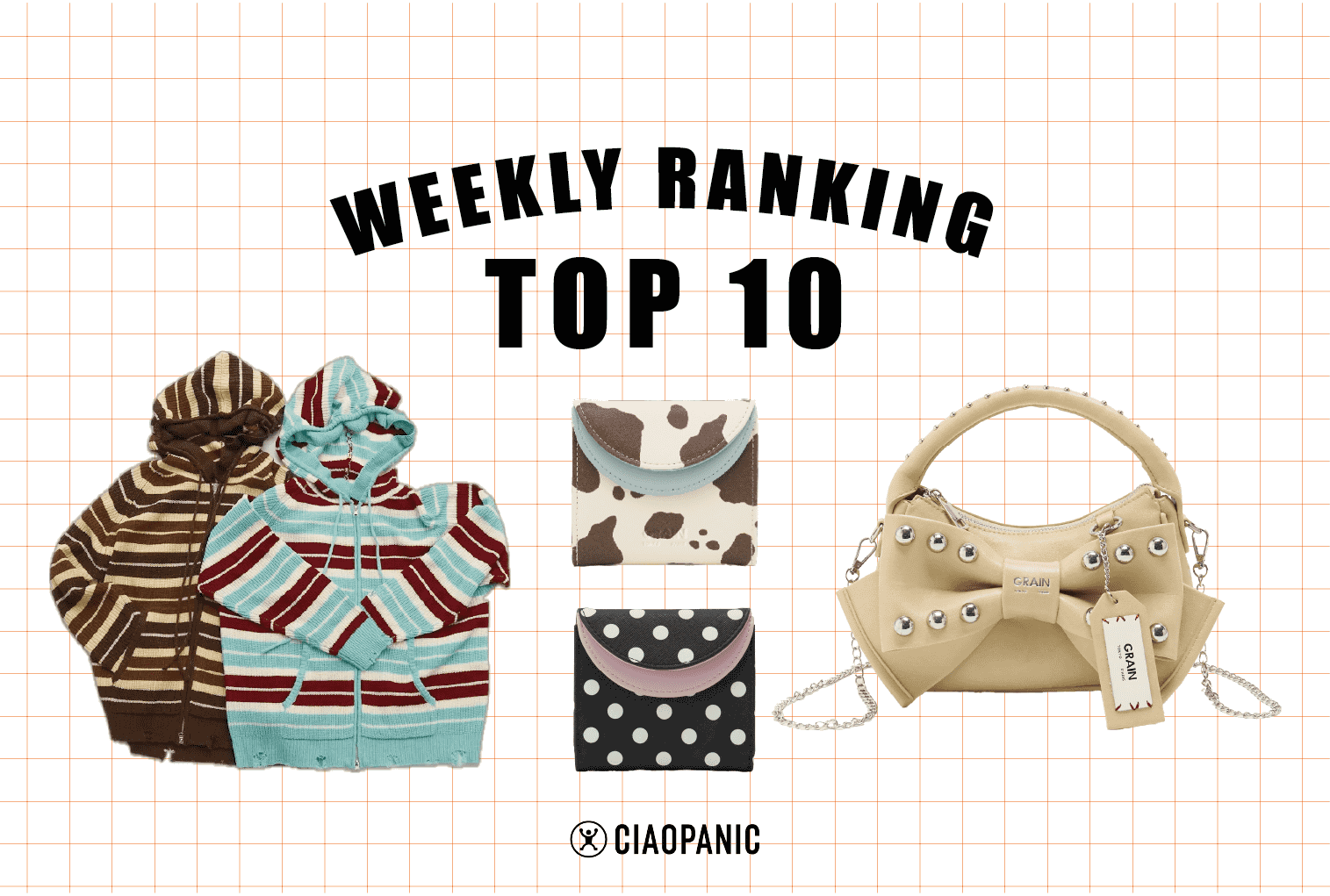 CIAOPANIC weekly RANKING TOP10！