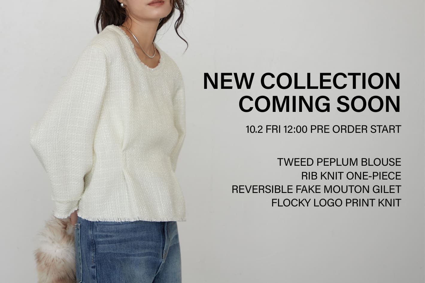 LOUNGEDRESS 10/2(金)12:00～PRE ORDER開始のアイテムを先見せ！