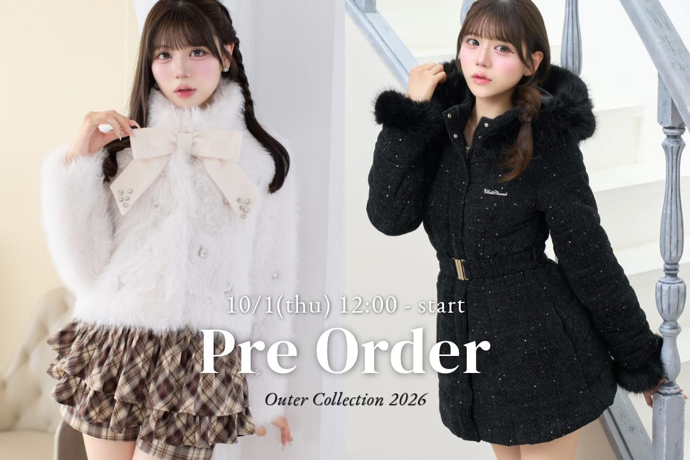 Belle Charme 10/1(thu) 12:00-予約start♡Outer Collection 2026