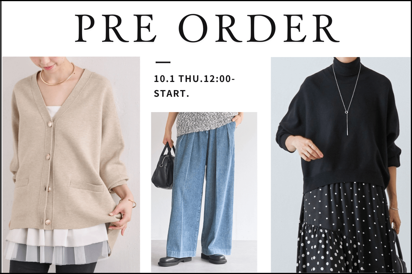 BEARDSLEY 【PRE ORDER】新作アイテムが登場