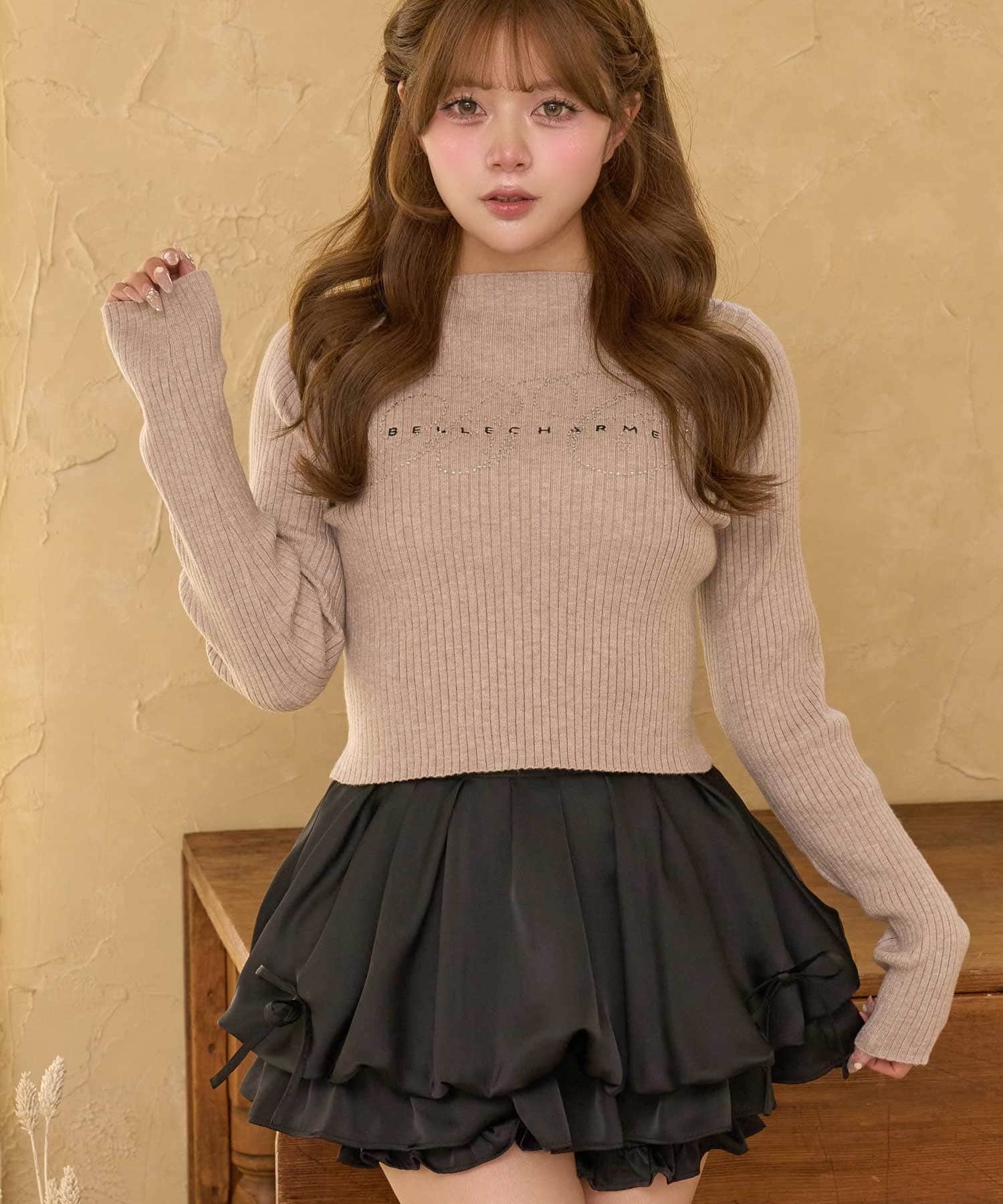BC Logo Long Sleeve Rib Knit
