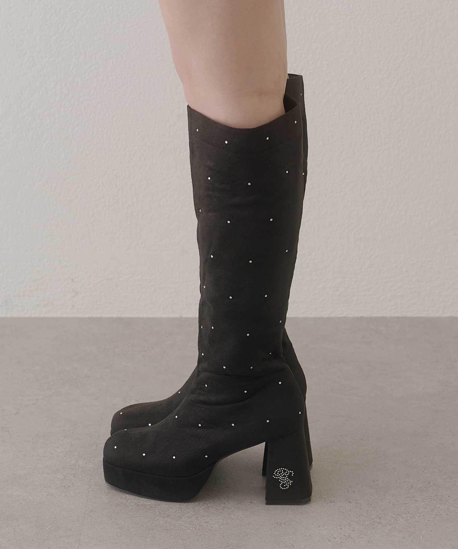 BC Glitter Slim Long Boots